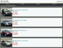 Tablet Screenshot of alboauto.com